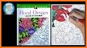 Adult Color by Number Book - Paint Flowers Pages related image