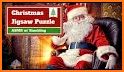 Christmas Word Game Santa Claus Puzzle Gift related image