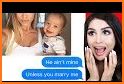 SSSniperwolf fake call - fake text related image