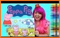 Coloring Pepa Pig for fans related image