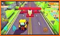 Blocky Car Highway Racer: Traffic Racing Game related image