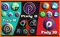 Pixly Limitless 3D - Icon Pack related image