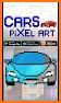 Pixel Car Color by Number related image