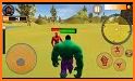 Incredible Green Superhero Monster Fight In City related image