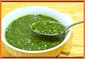 Memasak Vegan kale and spinach soup related image