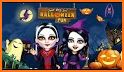 Girls Halloween Party - Dress up game related image