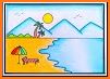 Summer Beach Coloring Games related image