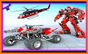 Quad Bike Robot Transformation War: Robot Games related image