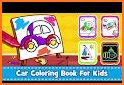 Car coloring : kids doodle drawing games for kids related image