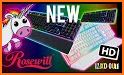 Keyboard Neon Colors related image