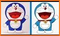 Coloring Blue Cat Doramon related image