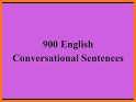 English Conversation & Daily conversation sentence related image