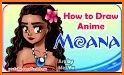 Learn To Draw Moana related image