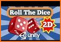 Two Dice: Simple free 3D dice related image