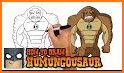 humungousaur coloring BEN game book 10 related image