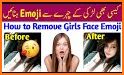 Girls Face Emoji Remover - Face Show Prank related image