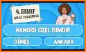 4. Sınıf Tüm Dersler Test Çöz related image