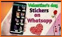 Valentine day stickers for whatsapp related image