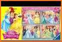 Kids Princess Sliding Puzzle related image