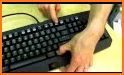 Black Blue Light Technology Keyboard related image