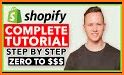 Course for Shopify - ecommerce & dropshipping site related image