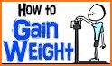 Secrets to gain weight related image