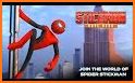 spider stickman Rope hero game related image