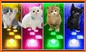 Cartoon Cat Dancing Tiles Hop Beat related image