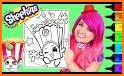 Coloring Book for Shopkins related image