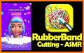 Rubber Band Cutting - ASMR Slice Game related image