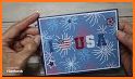 Fourth Of July Card & Sticker related image