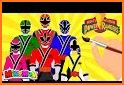 Power Ranger Coloring Book Games related image