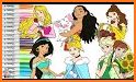 Princess Coloring Book - Coloring Pages for Girls related image