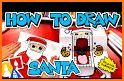 coloring santa claus related image