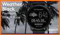 Weather Black Premium Watch Face related image