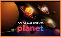 Poly Planet - Draw and Color related image