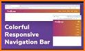 Colorful Custom Navigation Bar related image