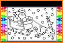 coloring santa claus related image