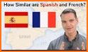 Learn English French Spanish related image