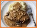 Recipes of Meatloaf With Gravy and Beans related image