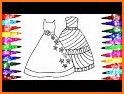 Nails Art: Girls Fashion Coloring Book related image