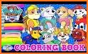 Paw patrol coloring related image