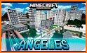 New Los Dangeles City. Map for MCPE related image