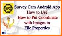 SurveyCam - GPS camera: notes, timestamp, location related image