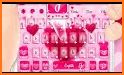 Vampire Boy Red Heart Keyboard Theme related image