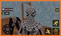 Flying spider crime city rescue game related image