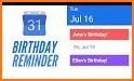 Birthdays into Calendar related image