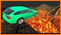 Wall Of Lava Volcano Cars 3D related image