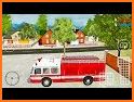 Flying Fire Fighter Rescue Truck:Rescue Game related image