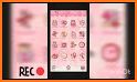 Pink Sakura Lakeview Launcher Theme related image